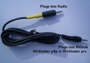 Rig Control Cable for Icom Radios 58107-971
