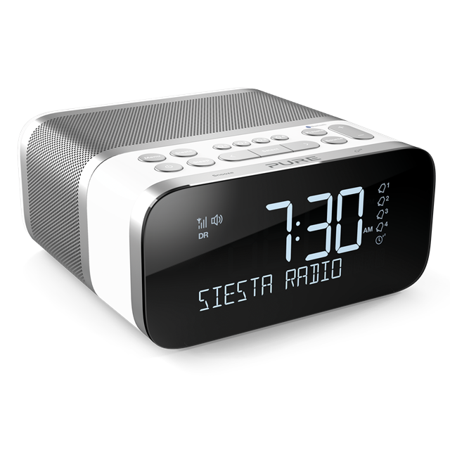 Siesta S6 DAB+ & FM Alarm Clock Radio Bluetooth Polar
