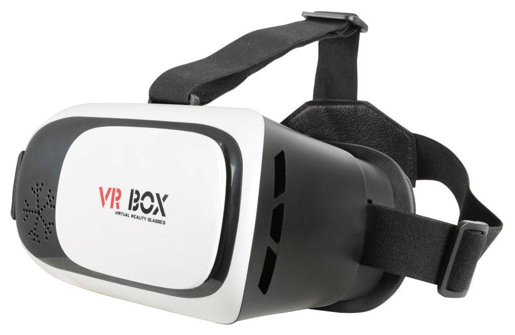 VR BOX Virtual Reality Goggles for Smart Phone - Black/White s1