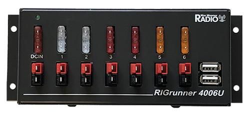 Rigrunner 4006u complete 58320-1792 -  40a max, 6 outlets, and 2-5 volt usb outputs at 4a total.