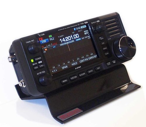 Icom ic-705 desk stand nifty.