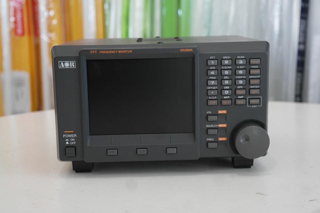 Second Hand AOR SR-2000A FFT Frequency Monitor - Radioworld UK