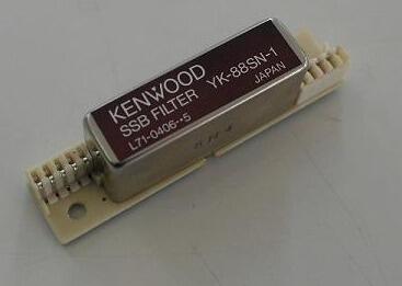 second-hand Kenwood YK-88SN-1 SSB filter is a valuable addition to any  radio enthusiast's collection