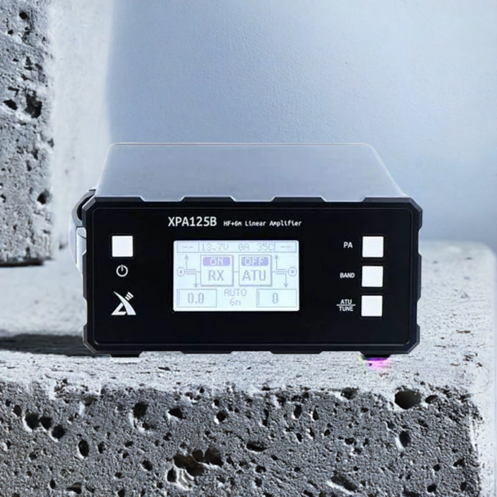 Xiegu XPA125 HF+6m Linear Amplifier with Built-In ATU – 100W