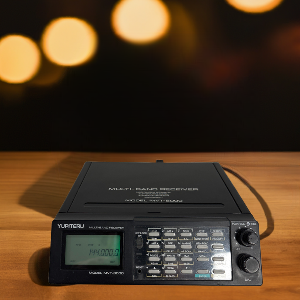Second Hand MVT-8000 Scanner 8 - 1300 MHz WFM/NFM/AM Modes - Radioworld UK