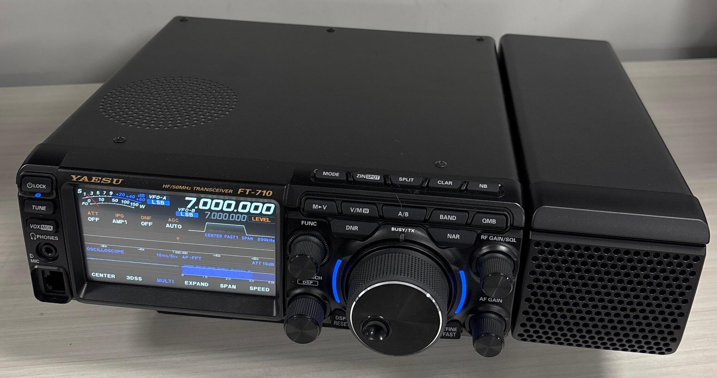 ヤエス FT-710M Aess 50W機 SP-40付 Amazon | 八重洲無線 （YAESU) FT-710M AESS HF/50MHz帯 SDR