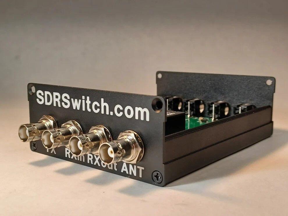 N2EME SDR Switch connected to transceiver and SDR