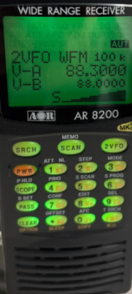 Second Hand AOR AR-8200MkIII Scanner 530 kHz - 3 GHz