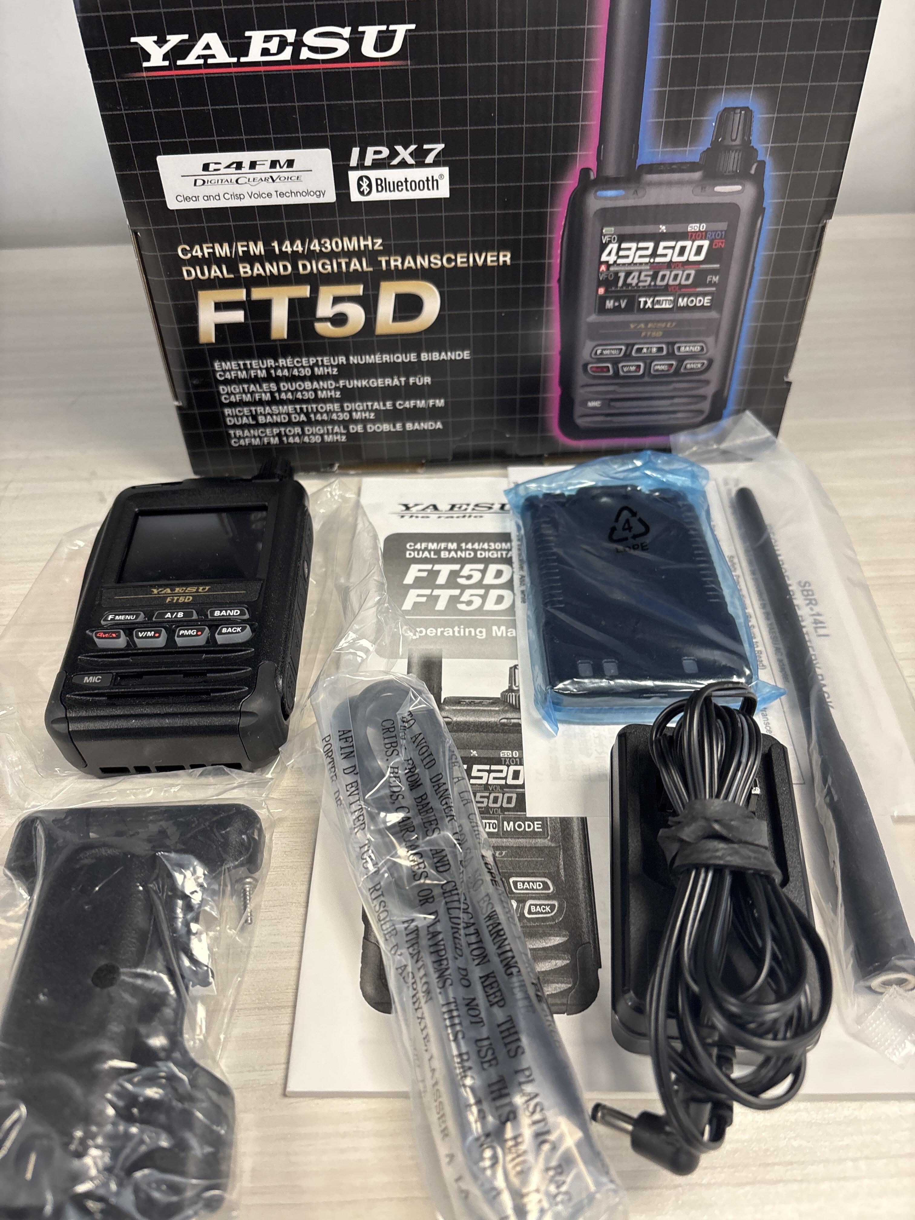YAESUヤエス FT5D YAESU FT5D 145/435MHz FMトランシーバー FT5D