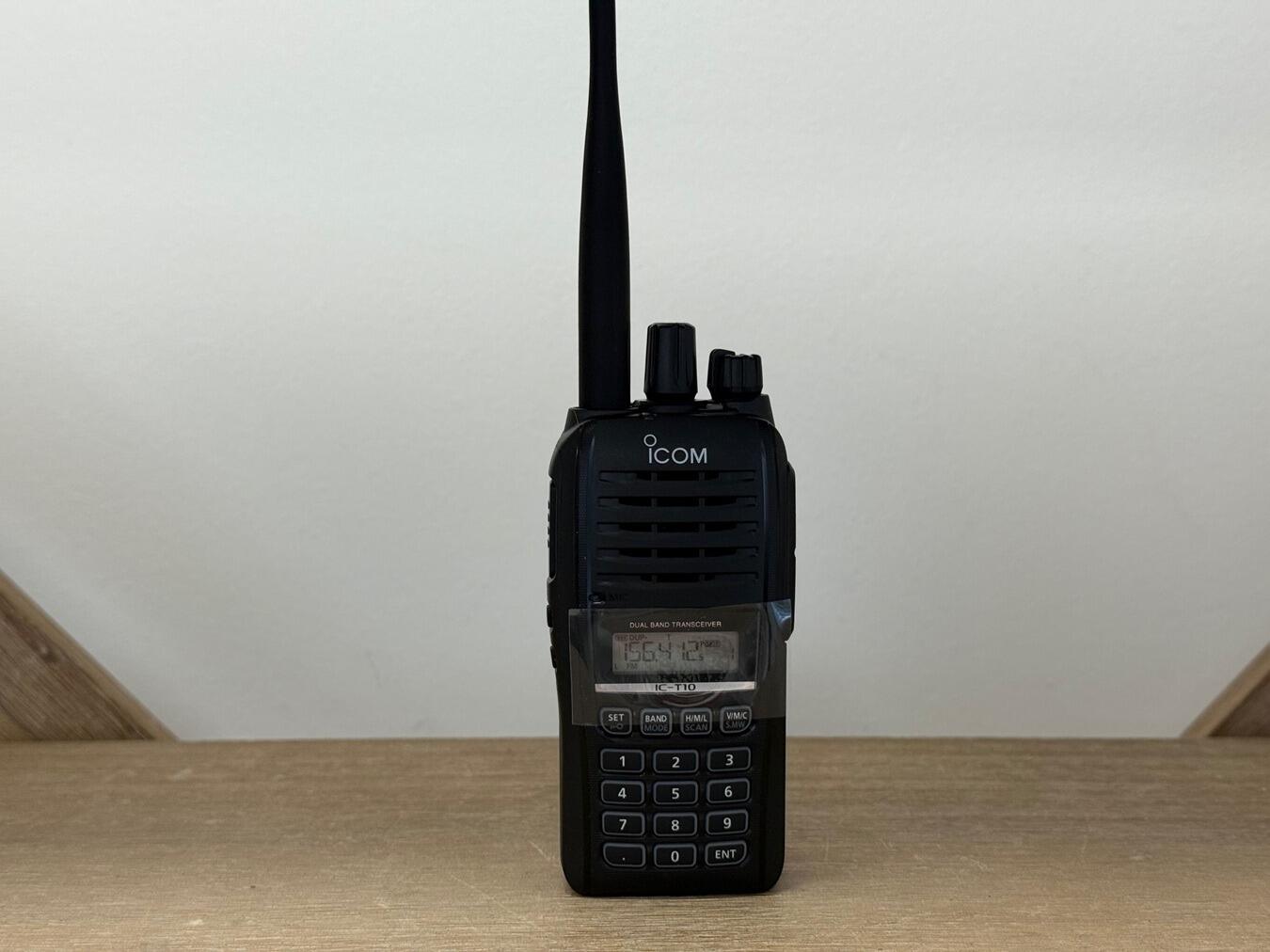 Second Hand Icom IC-T10 VHF UHF Handheld Transceiver | Radioworld