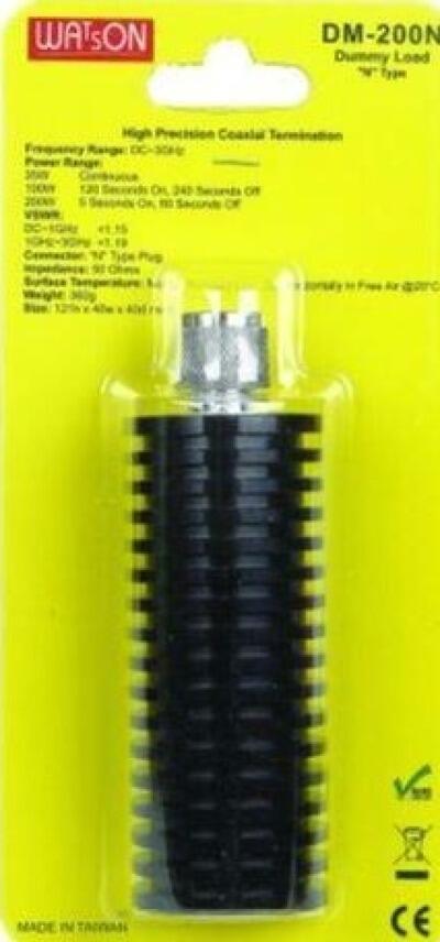DM‑200N RF Dummy Load DC‑3GHz Professional Test Load Radioworld UK
