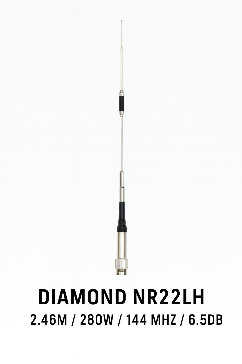 Diamond NR‑22LH 144MHz 2×5/8 Mobile Antenna 6.5dB 280W | Radioworld UK