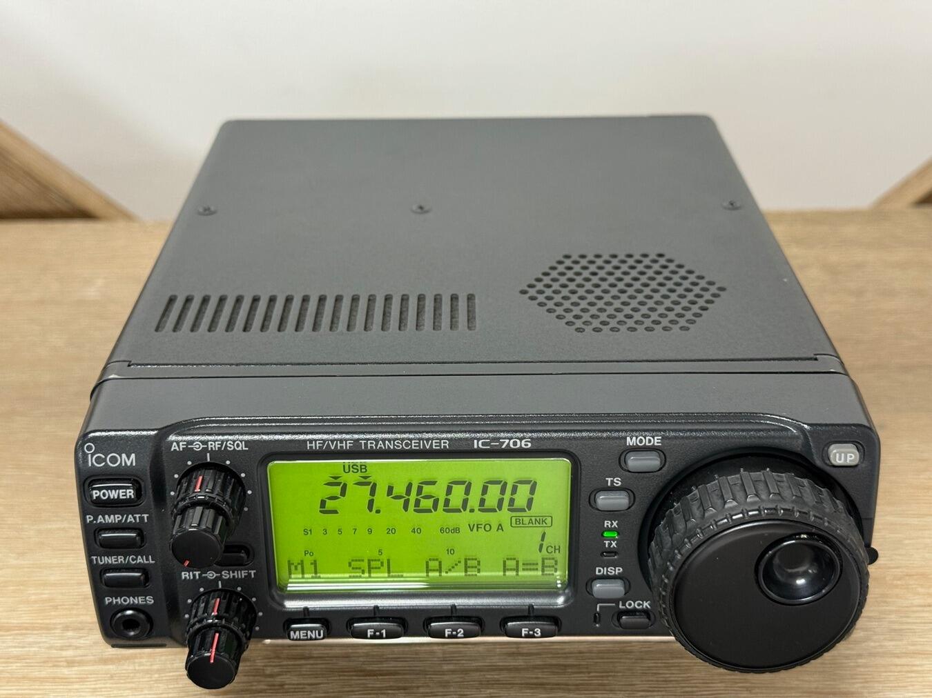 Second Hand Icom IC-706 HF Multimode Transceiver Widebanded