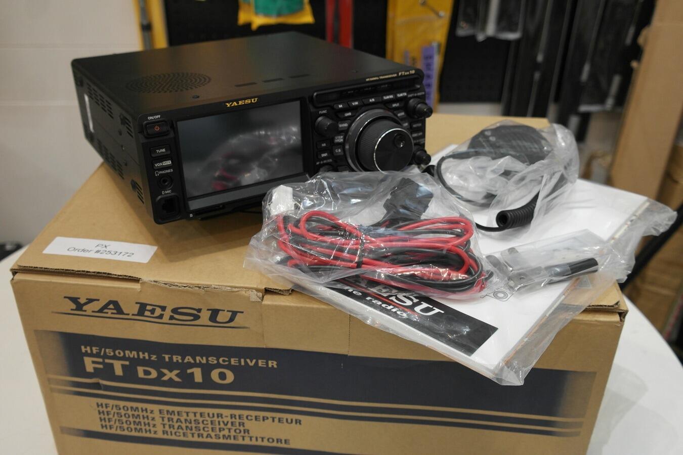 Second Hand Yaesu FTDX10 HF/50MHz SDR Transceiver – Hybrid SDR