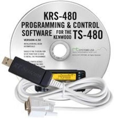KRS‑480 Version 4.50 software CD with USB programming cable for Kenwood TS‑480 - RADIOWORLD UK