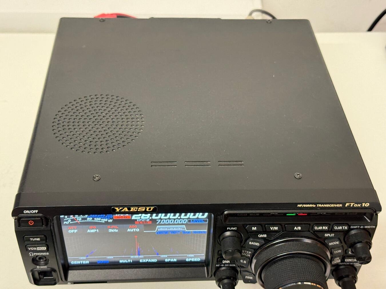 Second Hand Yaesu FTDX10 HF/50MHz SDR Transceiver – Hybrid SDR