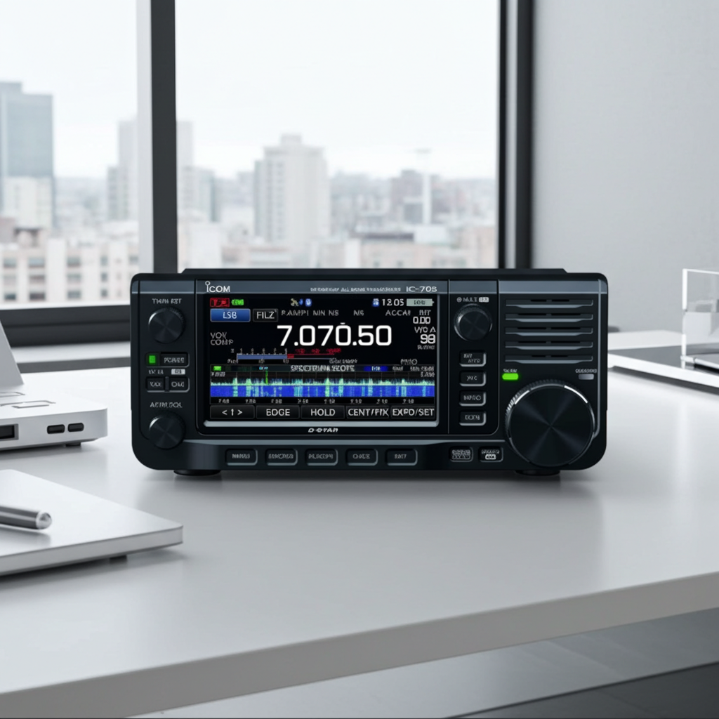 ICOM　IC-2720D Review of Icom 2720H