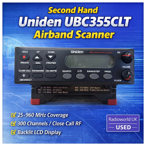 Second Hand Yupiteru MVT‑7300 Multimode Scanner – Wideband Receiver