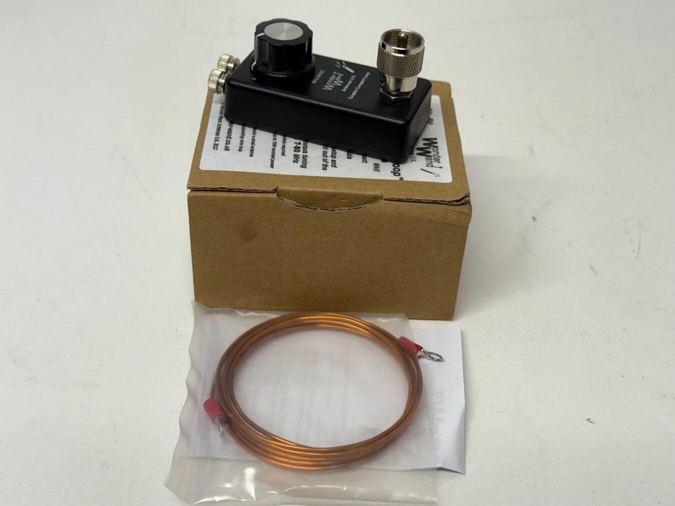 wonder loop 750 compact loop antenna front view