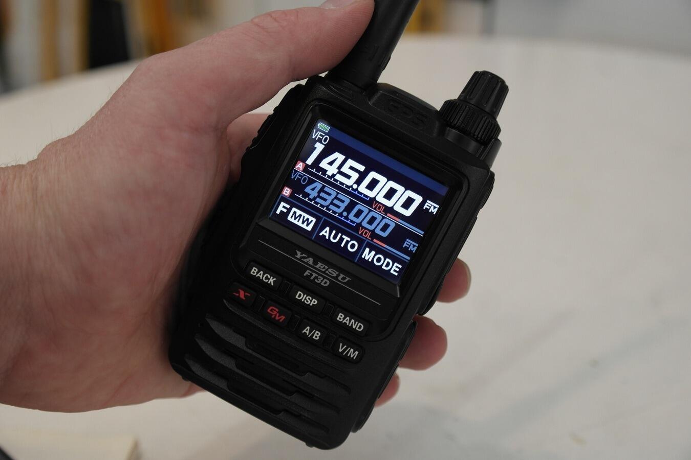 Second Hand Yaesu FT3DE Dual-Band C4FM Fusion Handheld | Radioworld
