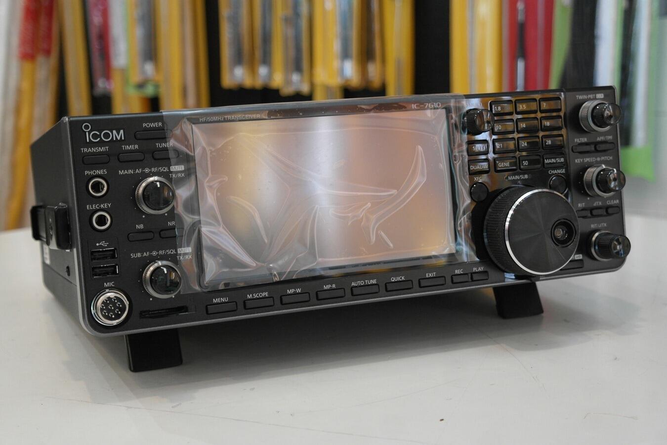 Second Hand Icom IC-7610 HF/50MHz SDR Transceiver | Radioworld UK