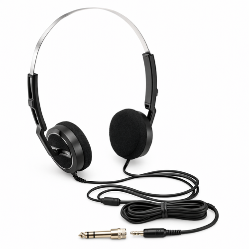 Radioworld UK – Yaesu YH‑77STA Lightweight Stereo Headphones with ¼‑inch Jack Plug