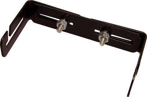 Universal bracket designed for most ham, cb and taxi radios