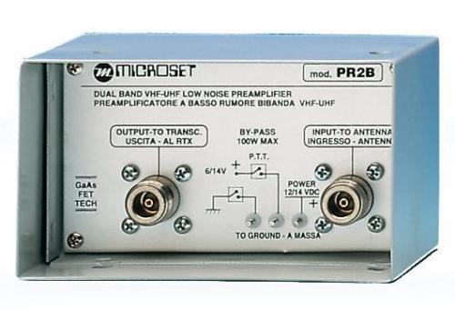PR-2B MICROSET Dual-band Masthead Pre-amp