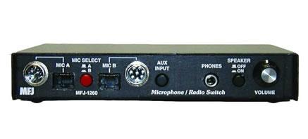 1-in/2-out MFJ-1261 ~Microphone Control Center 