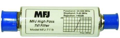 MFJ-711B - High Pass TVI Filter