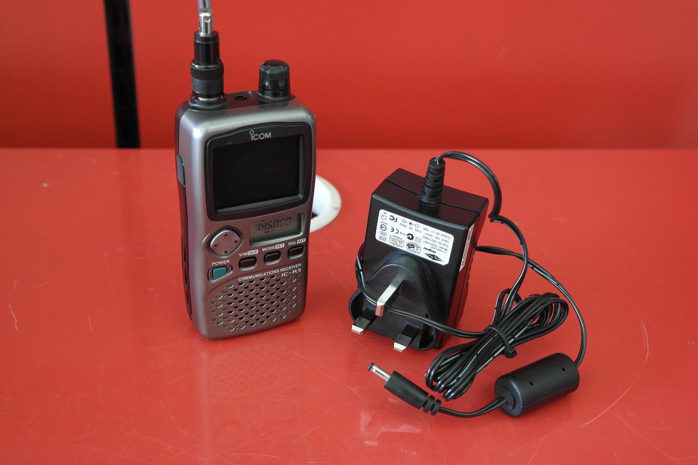 Second Hand Icom IC-R3 Handheld Scanner Receiver - RW UK