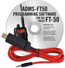 ADMS-FT50 Programming Software and USB-57A cable for FT-50