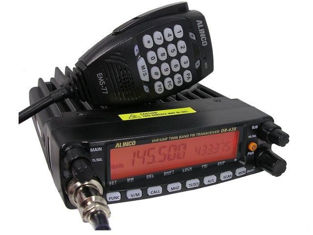 Alinco DR-638H VHF/UHF Mobile FM Transceiver