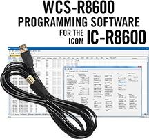 Icom IC-R8600 Programming Software and RT-42 cable