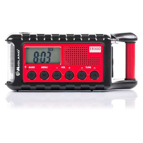 Midland er300 emergency device with am,fm radio receiver