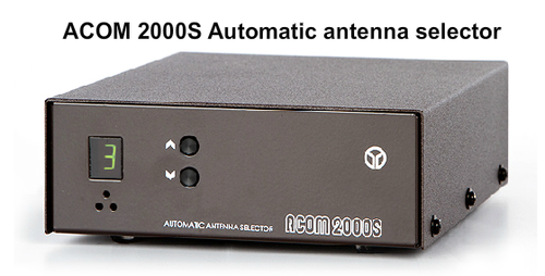 Acom 2000s automatic antenna selector with multi switch.