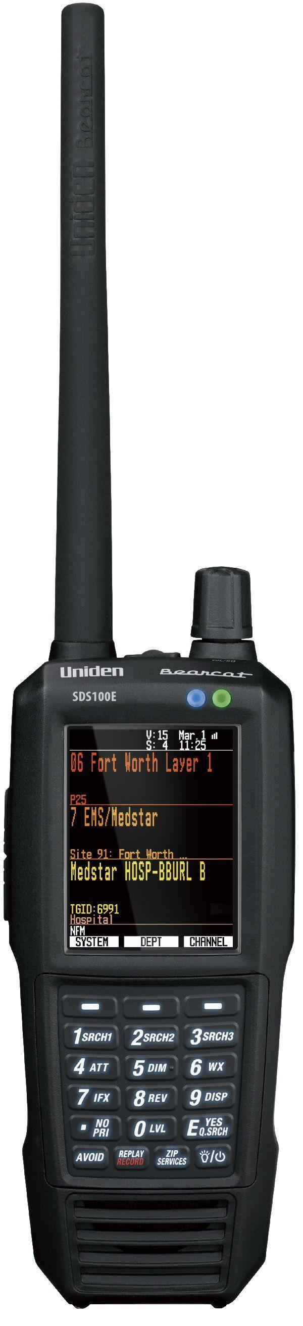 Uniden SDS100 E Scanner SDR numérique DMR NXDN ProVoice SDS-100