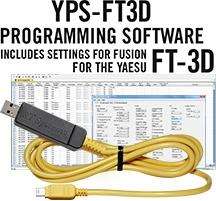 Programming software and usb-68 cable for the yaesu ft-3d