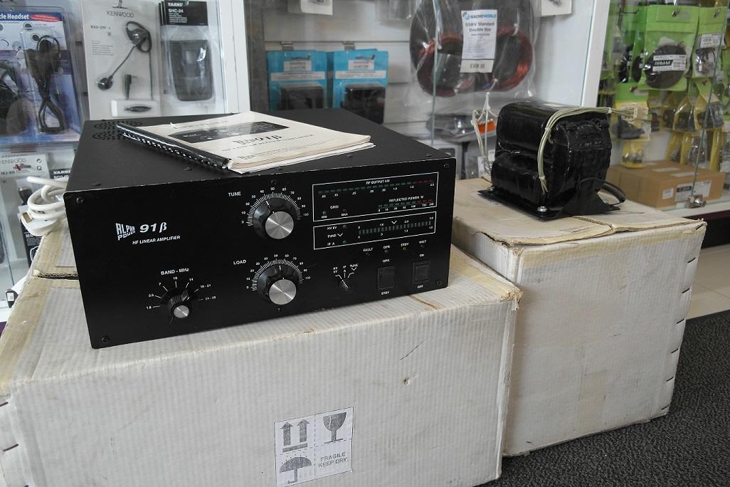 Second Hand Alpha Power 91B 1kW HF Tube Amplifier Radioworld UK