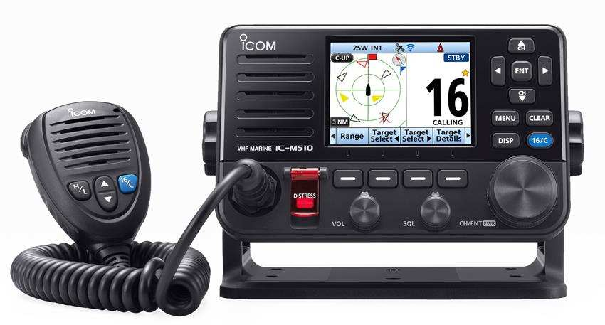 Icom C-M510E VHF/DSC Marine Radio AIS Receiver Version 1
