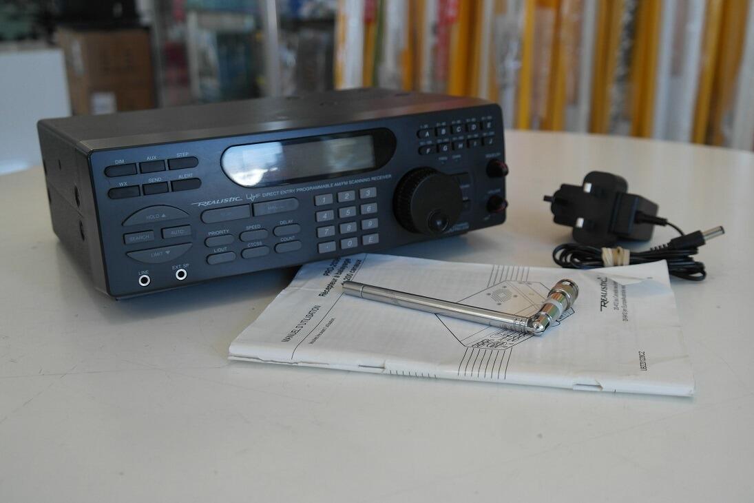 Second Hand Realistic PRO2036 VHF UHF Scanner Radioworld UK