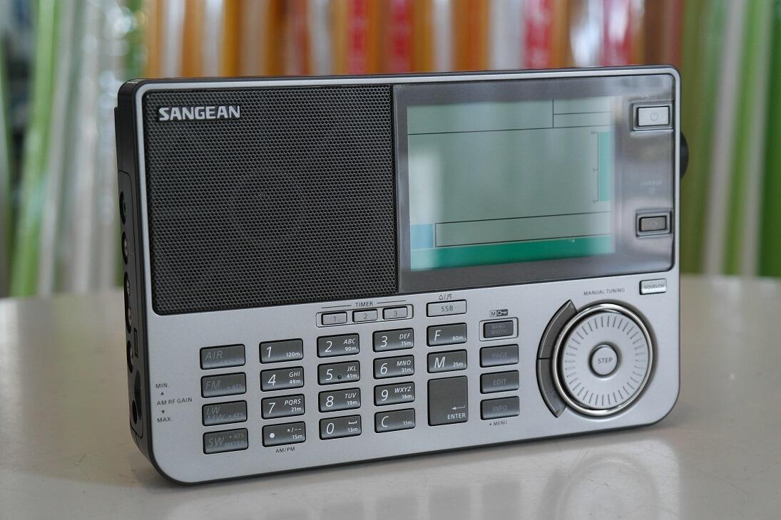 Second Hand SANGEAN ATS-909X2 Graphite Black The Ultimate FM / SW / MW/ LW / Air / Multi-Band Receiver 1