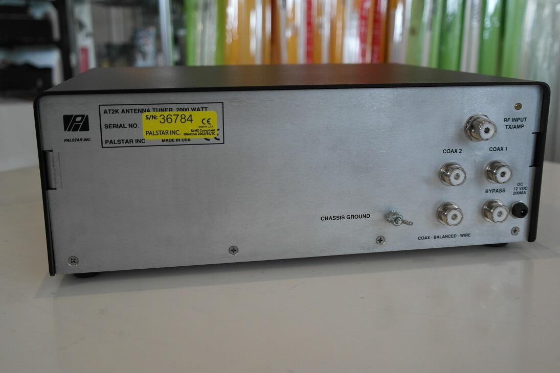 Second Hand Palstar AT2K Manual HF 2kW Antenna Tuner - Radioworld UK ...