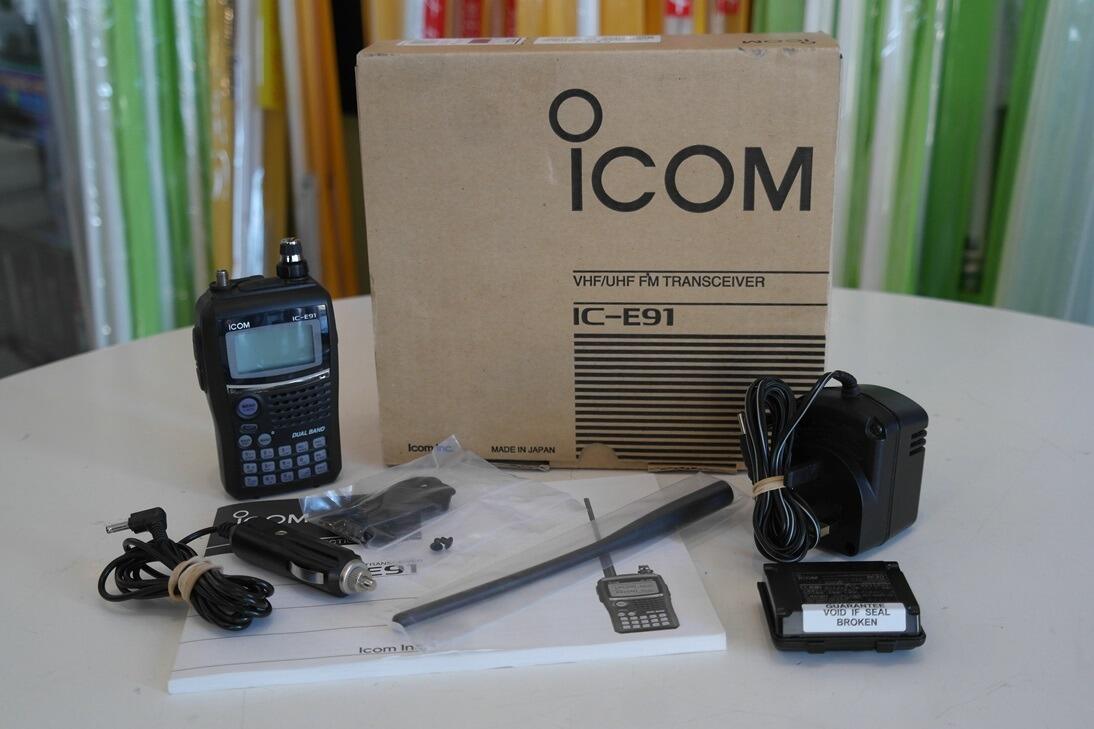 Second Hand IC-E91 Icom 2m/70cm Handheld Transceiver 1