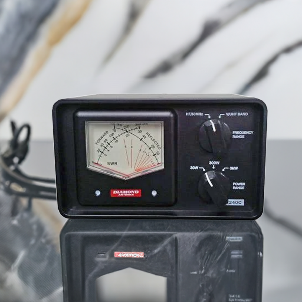 Diamond SX-240C- 1.8-54MHz & 144-470MHz X Needle 30W/300W