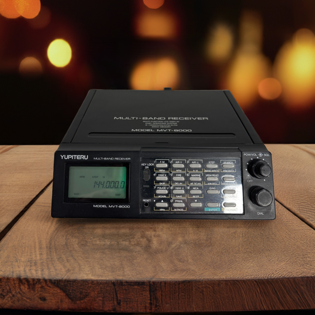 Second Hand MVT-8000 Scanner 8 - 1300 MHz WFM/NFM/AM Modes