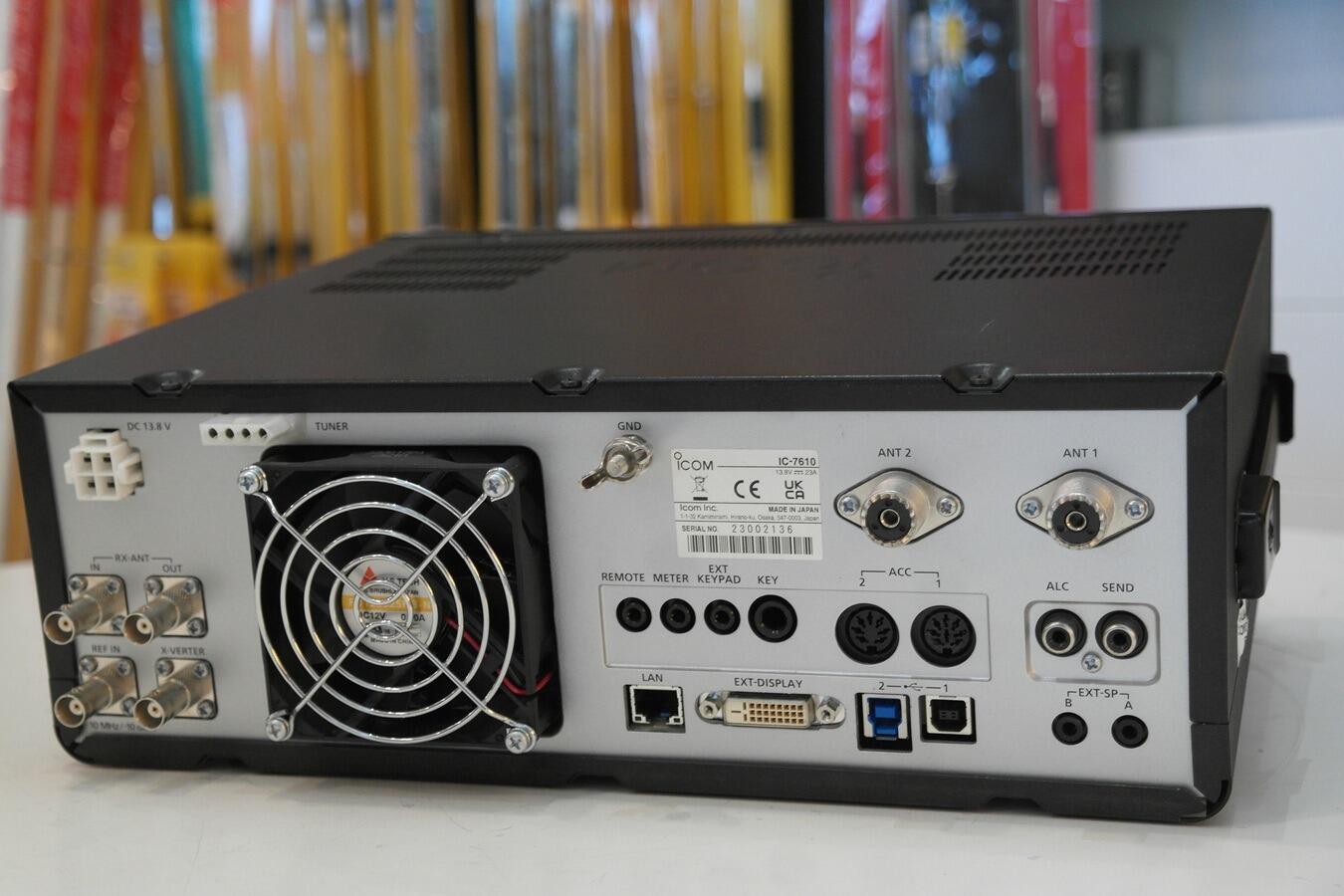 Used Icom IC-7610 HF SDR Transceiver – Dual RX | Radioworld UK