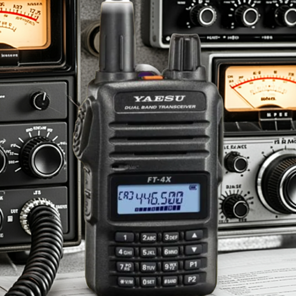 Yaesu FT-4XE Dual Band Handheld Transceiver | 5W VHF/UHF Radio