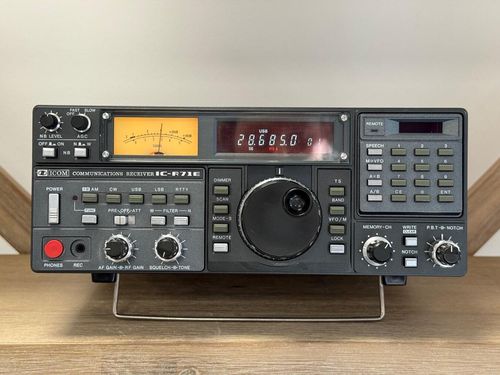 ICOM　IC-R71E受信機（ジャンク品） ICOM IC-R71E HF -Shortwave Receiver-AM-SSB-CW-0,1-30MHz | eBay
