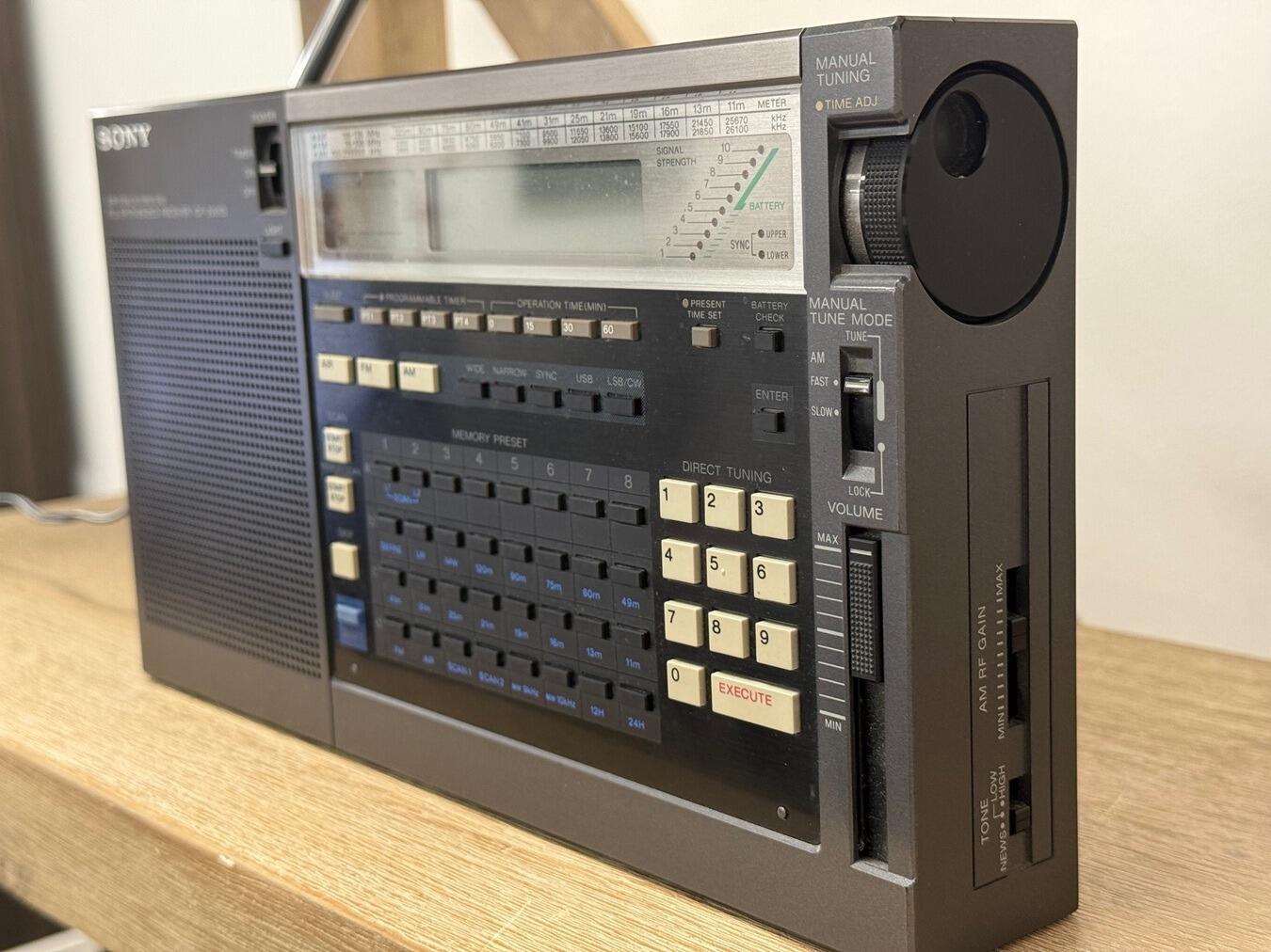 RESCUE RIGS – Second Hand Sony ICF-2001D AM/SSB/CW/WFM (Non